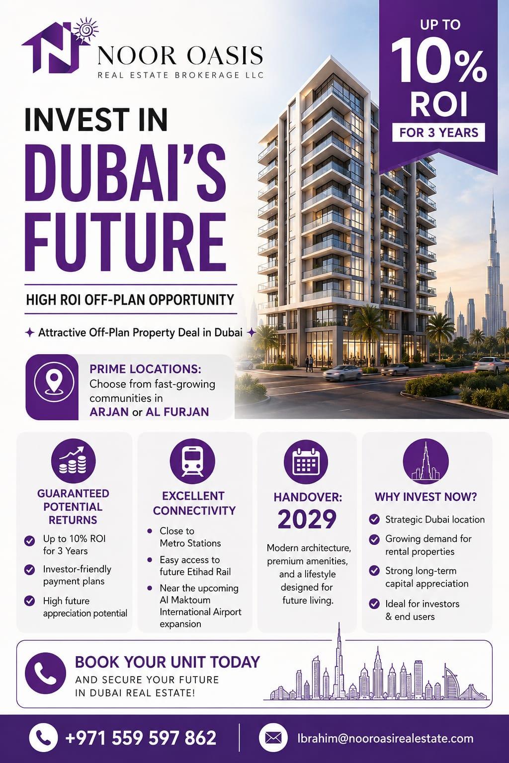 Dubai Off-Plan Investment Project