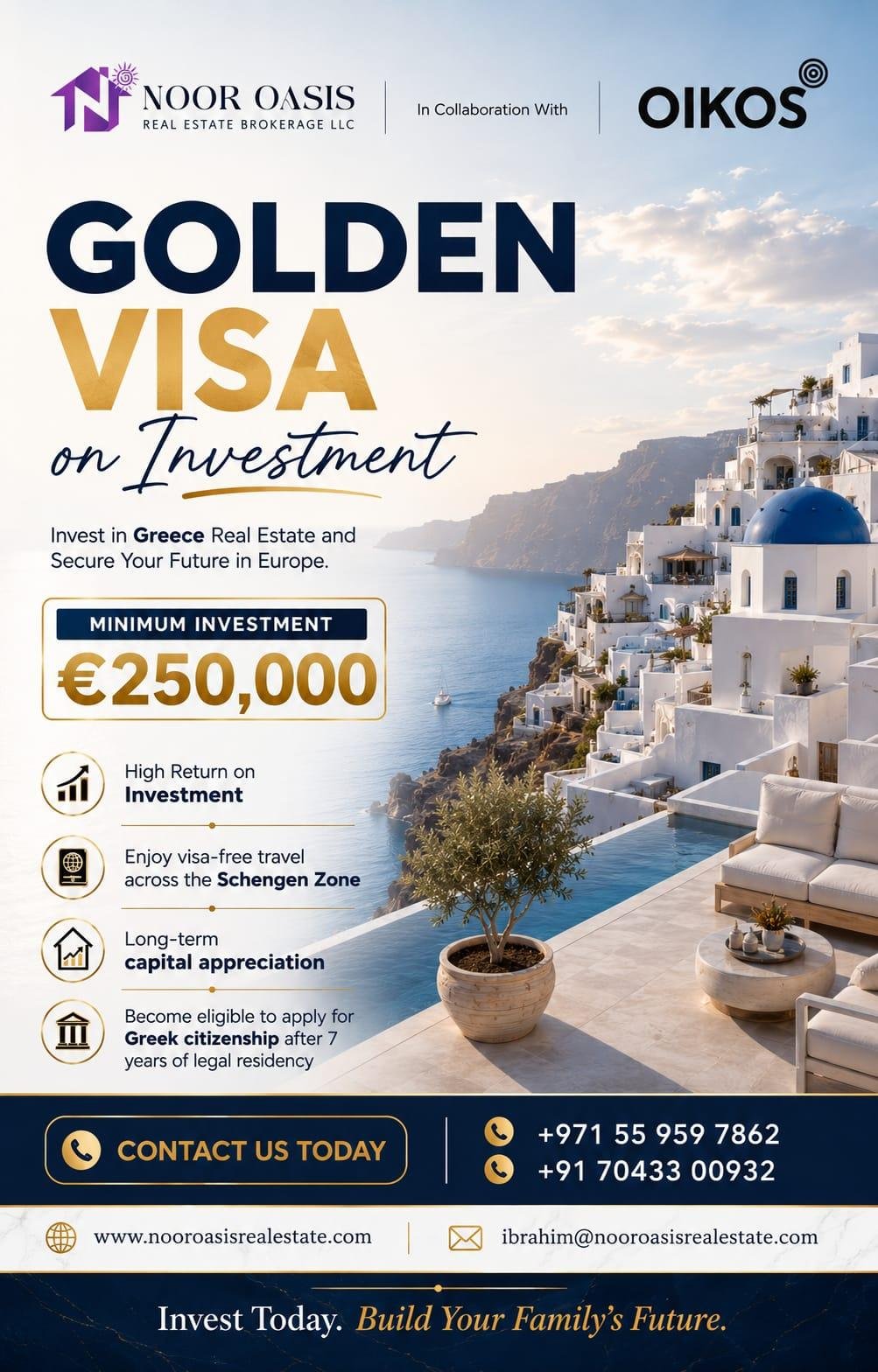 Greece Golden Visa Investment Opportunity